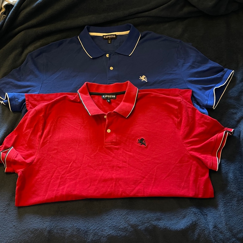 Express Men’s Polo Style shirts